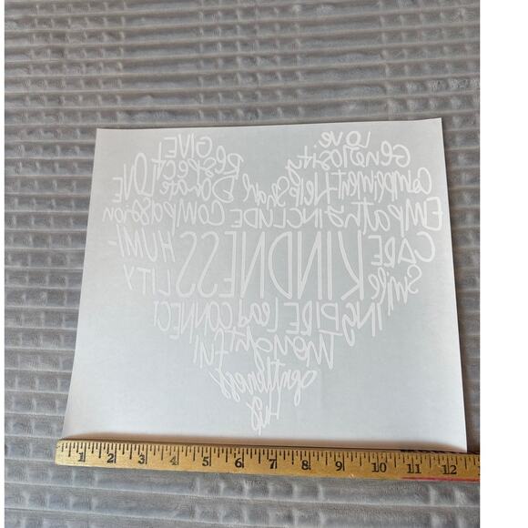 Bundle Of 3 Hope Kindness Love Psalm Heat Transfers Gift Crafts T-Shirt Graphic - Picture 6 of 10